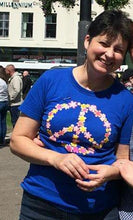 Load image into Gallery viewer, Floral CND Symbol T-Shirt (Women/Children)