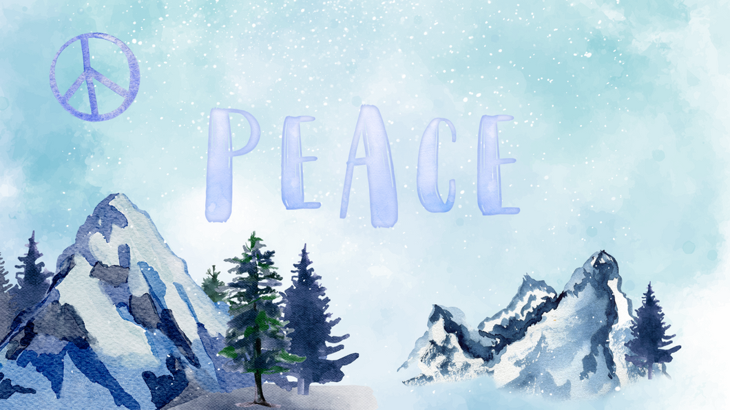 Peace Christmas Card