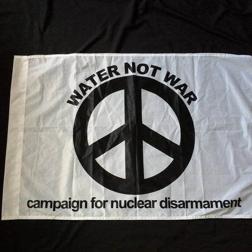 Water not War CND flag