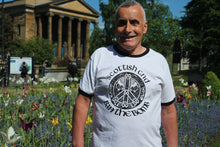 Load image into Gallery viewer, Celtic CND Symbol Ringer T-Shirt